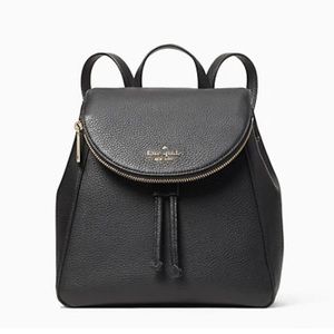 NWT Kate spade Leila medium flap backpack